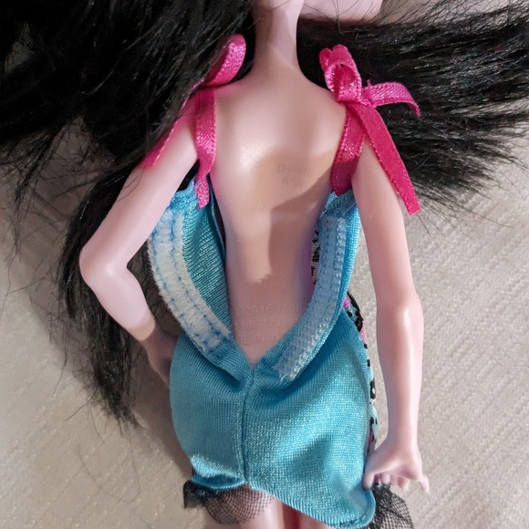 Monster High DracuLaura Fashion Doll With Emoji Dress 2016 Mattel - Picture 3 of 5